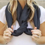 infinity scarf – step 4