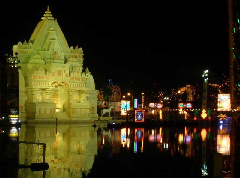 college square durga puja