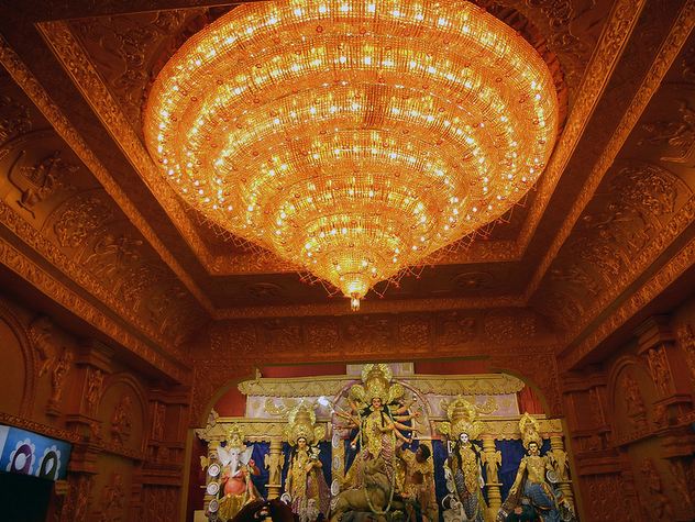 ekdalia durga puja