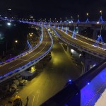 parama flyover night view
