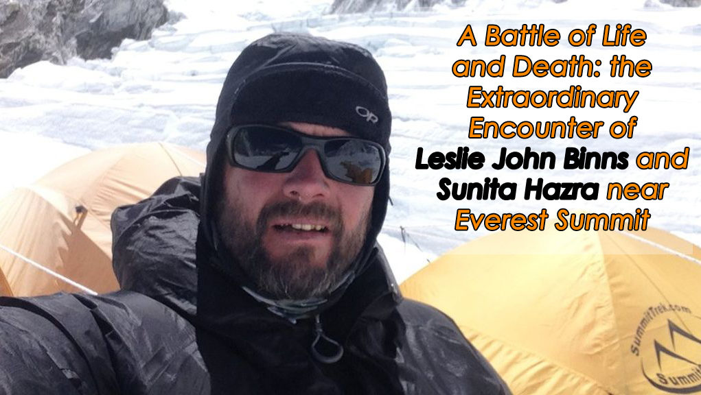 Leslie John Binns Sunita Hazra Everest Rescue