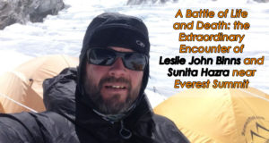 Leslie John Binns Sunita Hazra Everest Rescue