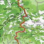 karakoram highway map