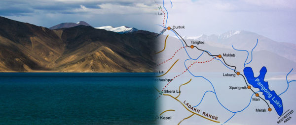 Experience Heavenly Pangong Lake With Its Blue and Green Water