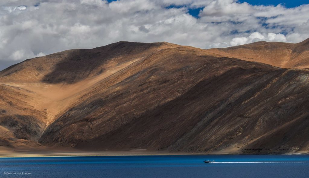 bsf petroling Pangong Lake