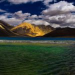 lagoon at pangong lake