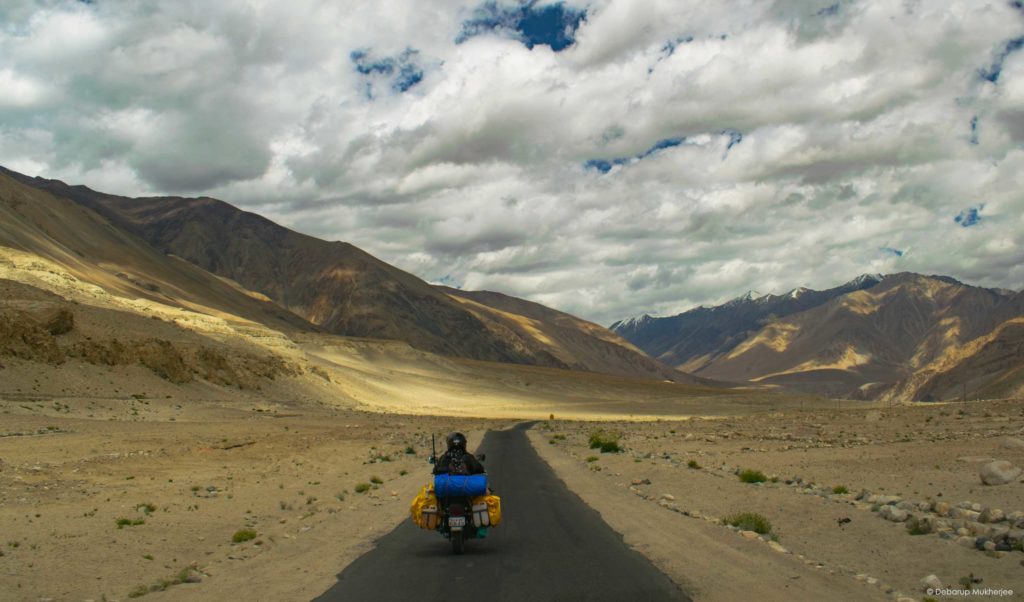 plain near pangong lake