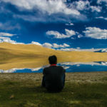 Lonely near Tso Kiagar Lake