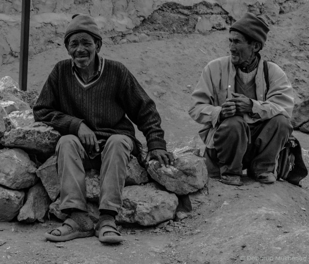 local ladakhi people