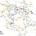 chadar trek map