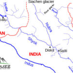siachen trekking map