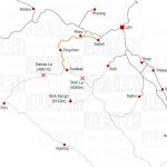 snow leopard trek map