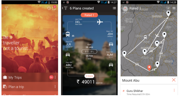 trip planner app