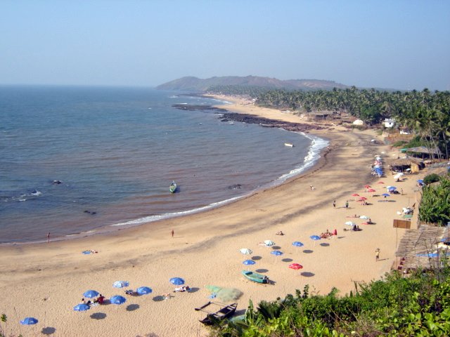 Anjuna beach Goa