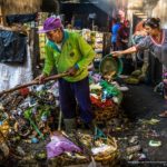 Market alley cleaner