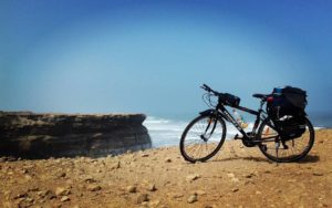 crossing Sahara by cycle