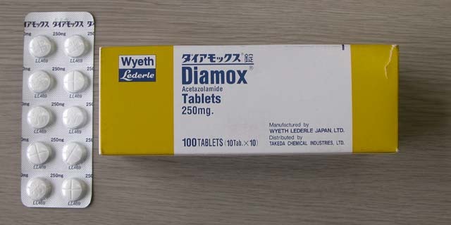 Diamox tablet for AMS