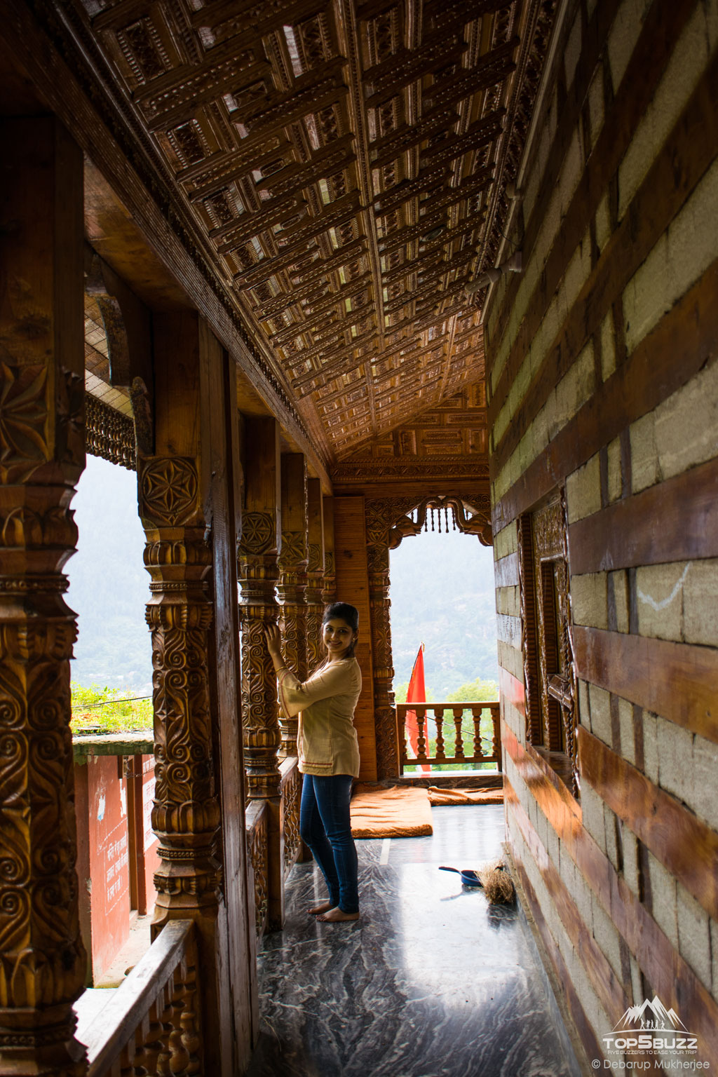 Interior of Vashisht Temple Manali