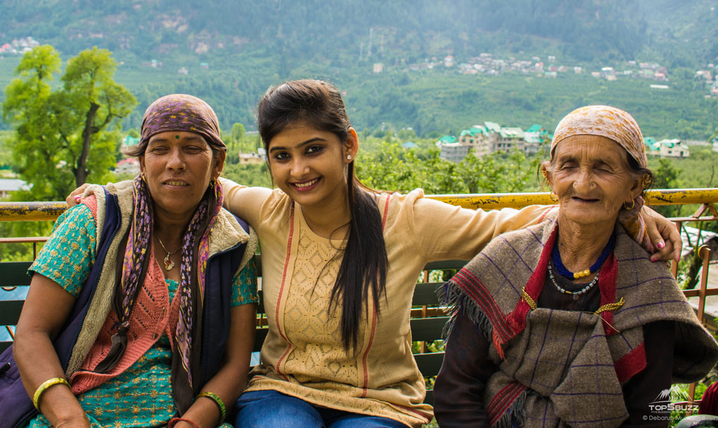 Local people at Manali