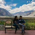 Nubra Valley from Diskit Monastery