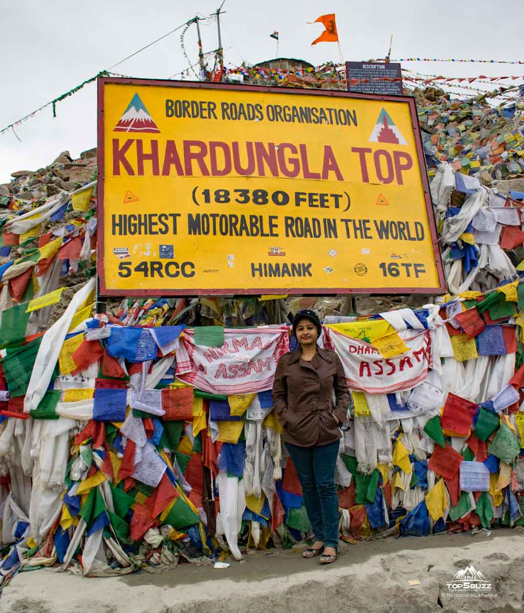 khardungla pass top