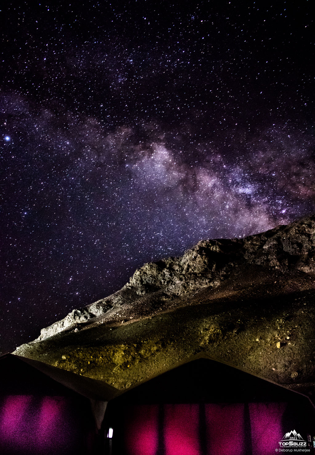 milkyway at Tsomoriri