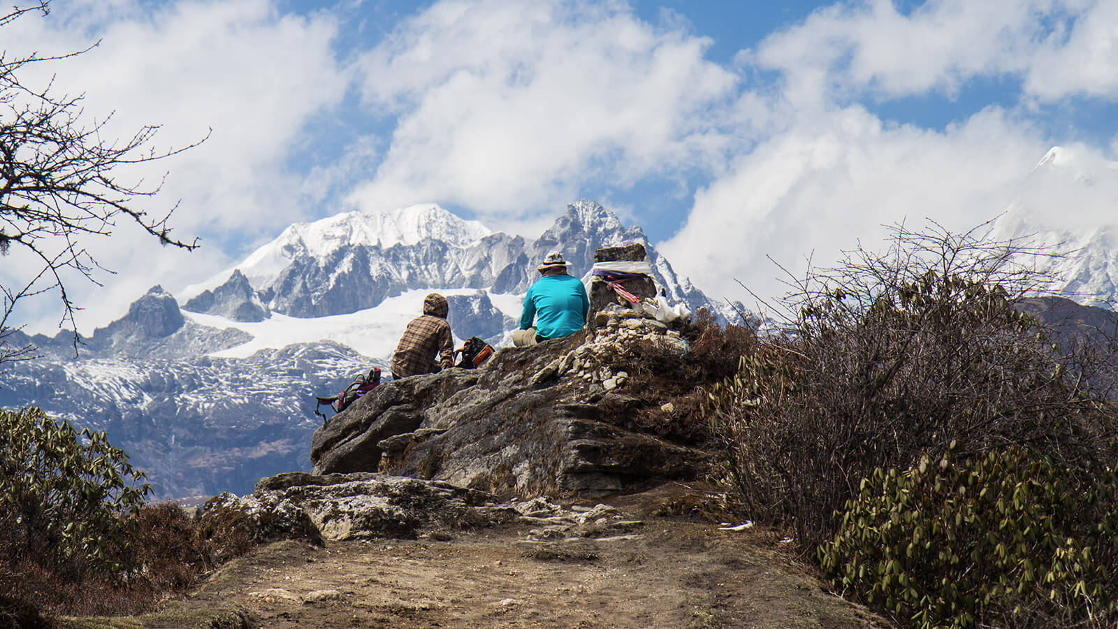 Omje Khola to the Chitre campsite