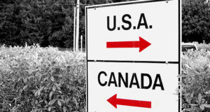 canadaian travelling USA