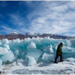 Trek along Frozen Tso Moriri