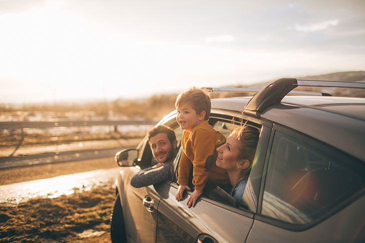 family road trip