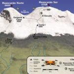 huascaran trekking route map