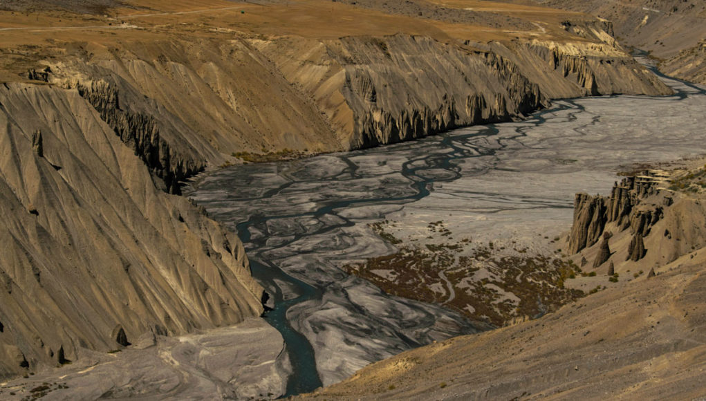 Spiti Valley Rock Structures