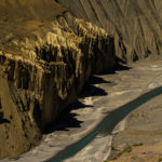 limestone mountains in Spiti Valley