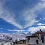 Kibber village in Winter Spiti