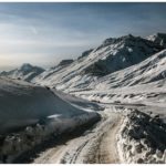 Spiti Road in January Winter