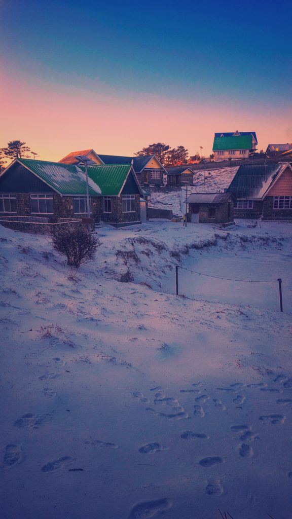 Sunrise at Sandakphu