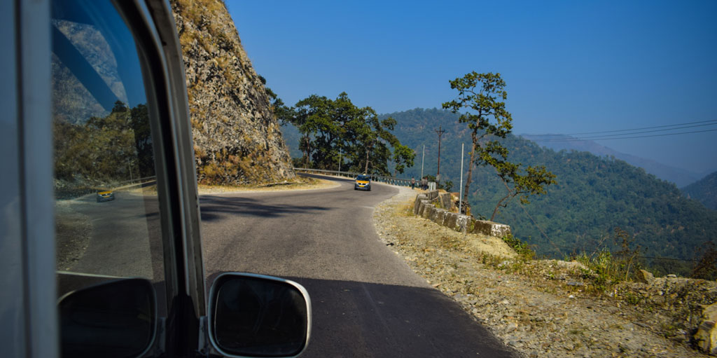 way to gangtok