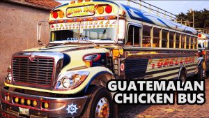 Crazy Chicken Bus Journey Through Guatemala