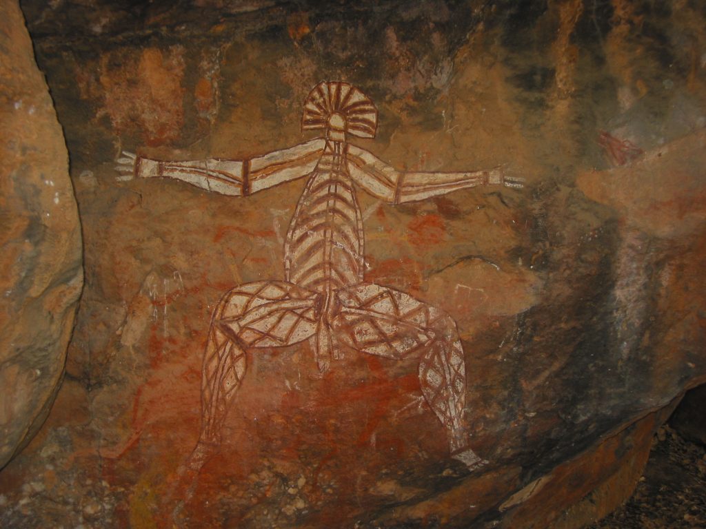 Aboriginal rock painting, Kakadu National Park