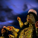 Babughat Durga Puja bisarjan