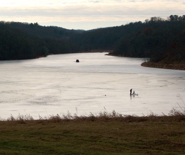 Ice Fishing in Iowa